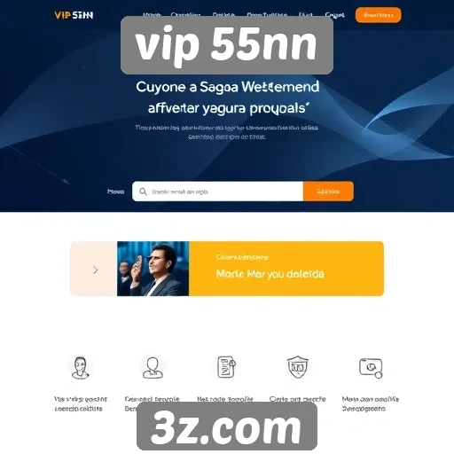 Experiência do usuário no site vip 55nn